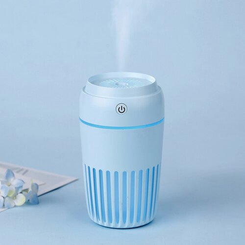 Platinet vlažilec zraka 300ml moder - 7 LED lučk + 2 dodatni bombažni palčki Slike