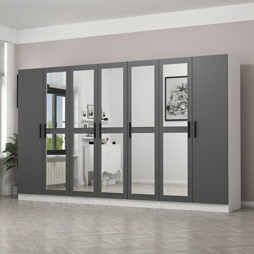 Hanah home kale - 4965 anthracite wardrobe Cene