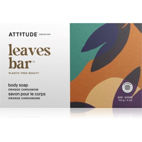 Attitude Leaves Bar Body Soap trdo milo za telo Orange Cardamom 113 g Cene