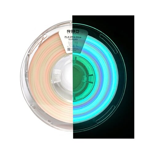 R3D pla ultra-glow multicolor Slike