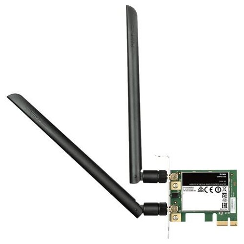 D-link DWA-582 WiFi AC1200 Dual band PCIe adapter Slike