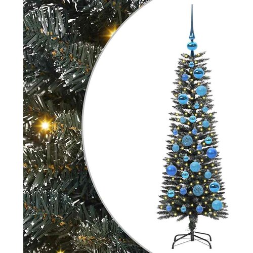 vidaXL Umestno božično drevo med 150 LED Zelena 40.5 x 40.5 x 120 cm, (5000068166) Cene