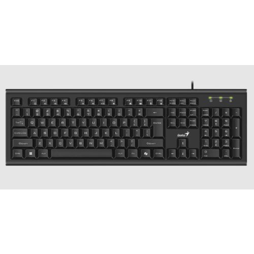 Genius KB-113 žičana tastatura, USB konektor, crna boja Slike