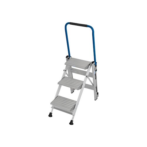 Krause stabilo preklopne aluminijumske merdevine 230x370mm 1x3 gazi&amp;scaron;ta 810526 Slike