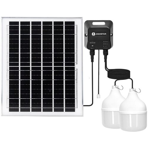 Aigostar LED solarni luster 2xLED/70W/12V 12000 mAh 6500K prečnik 12 cm Cene