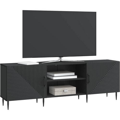  ormar 150 x 31 x 50 cm Crna Konstruirano drvo Slike