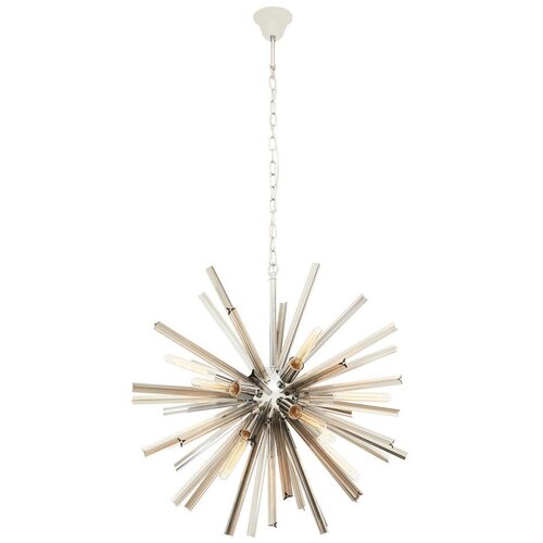 Premier Housewares Metalna viseća svjetiljka sa staklenim sjenilom &amp;oslash; 75 cm Karlo &amp;ndash; Slike