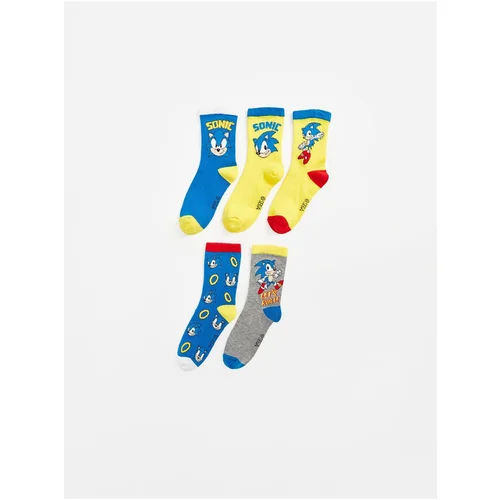 LC Waikiki Lcw Sonic Patterned Boy Socks 5-Piece