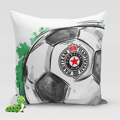  Ukrasni jastučić partizan - lopta Cene