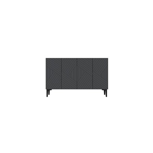 Hanah home Komoda Ferro 120, antracit Slike