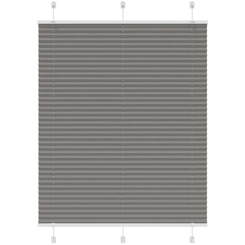 vidaXL Plisirana žaluzija Antracit 110x150 cm Širina tkanine 109,4 cm Cene