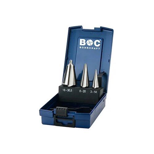 BOHRCRAFT set konusnih burgija za lim HSS-G 3-30.5mm 3kom. B3-K 17401330003 Cene