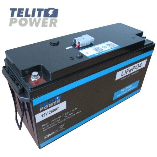 Telit Power Akumulator sa Bluetooth konekcijom 12V 280Ah TPB-LFP12280 LiFePO4 Cene