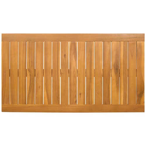  Prostirka za kupanje Smeđa 100 x 55 cm Čvrsto drvo akacije Slike