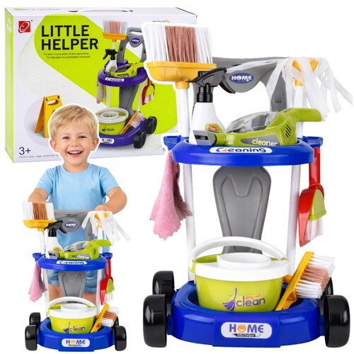  Children's Cleaning Set Stroller Interactive Vacuum Cleaner Accessories Cene