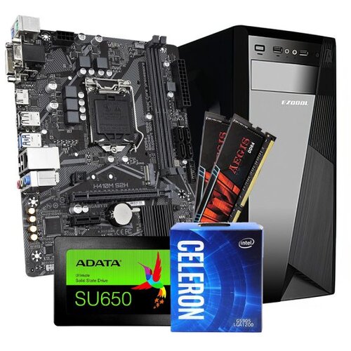 PC Win 10 Pro Računar Intel Celeron G5905 3.5GHz; SSD 480GB (8GB RAM) Cijene
