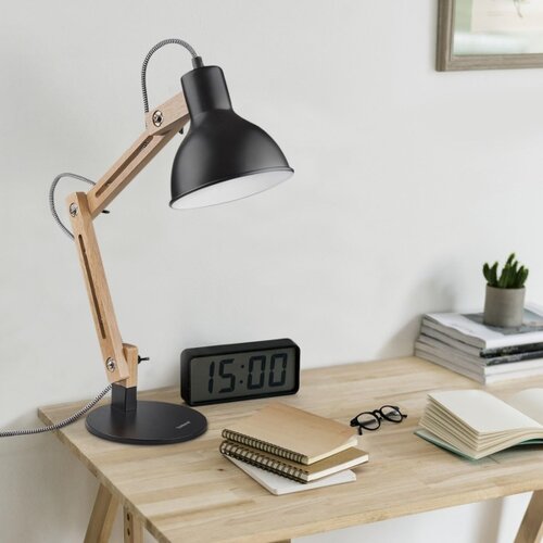  Stona lampa 1xE27/40W/230V crna Slike