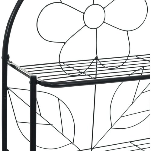 VidaXL Stalak za kupaonicu crni 60 x 33 x 174 cm Slike