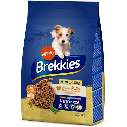 Brekkies Mini pi&scaron;čanec - Varčno pakiranje: 2 x 3 kg Cijene
