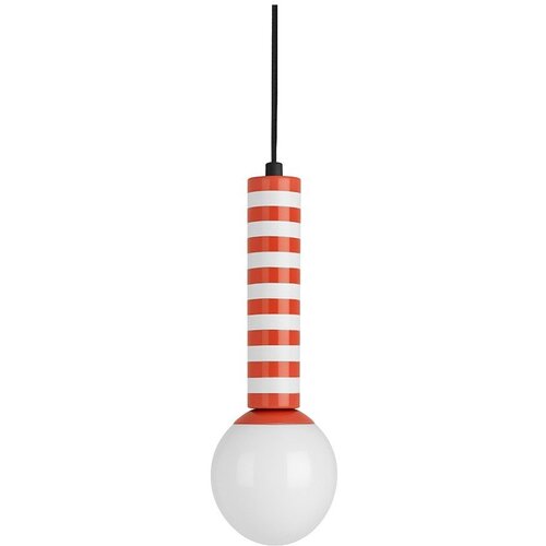 Leitmotiv Crvena metalna viseća svjetiljka &oslash; 12 cm Rayado Retro &ndash; Cijene