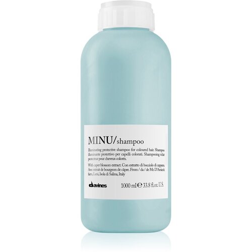 DAVINES Essential Haircare MINU Shampoo za&amp;scaron;čitni &amp;scaron;ampon za barvane lase 1000 ml Slike