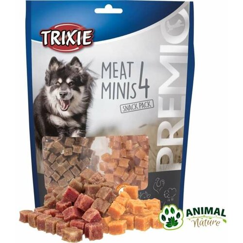 Trixie meat minis mix poslastica za pse od 4 vrste mesa 4x100gr Slike