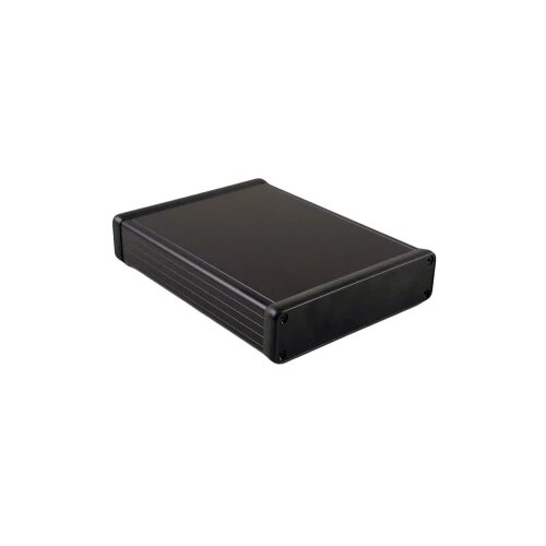 Hammond Electronics 1455U2202BK univerzalno kući&amp;scaron;te 220 x 191 x 66 aluminij ekstrudirani prozirna (eloksirana) 1 St. Slike