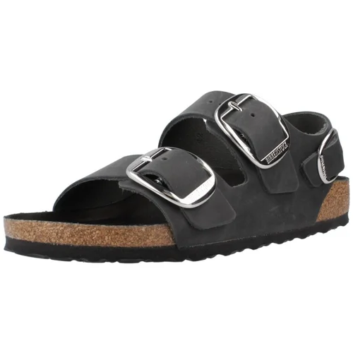 Birkenstock Sandali & Odprti čevlji MILANO BIG BUCKLE OILED L Črna