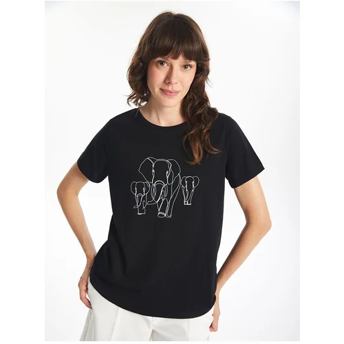 LC Waikiki LCW Crew Neck Printed Women's T-Shirt