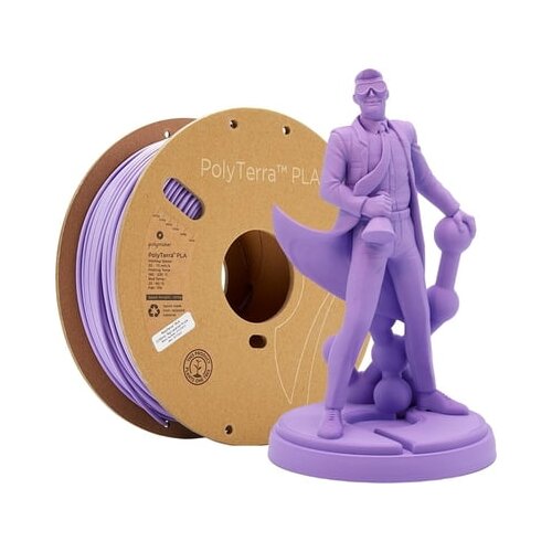 Polymaker PolyTerra PLA Lavender Purple - 1,75 mm / 1000 g Slike