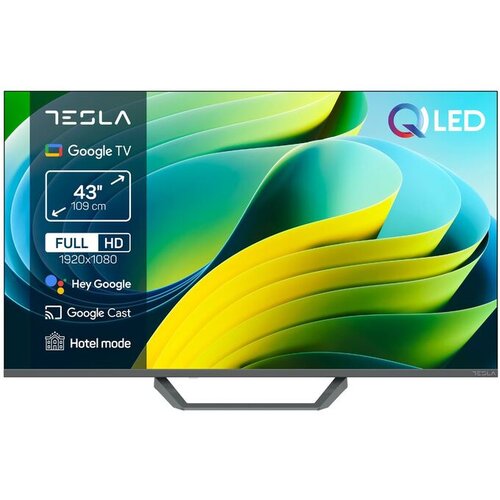 Tesla Q43E665GFSS QLED, Full-HD, Google TV, 109 cm - - 43 Cene