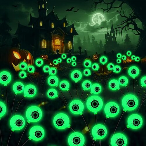  solarne lampa sa očima halloween 2kom Cene