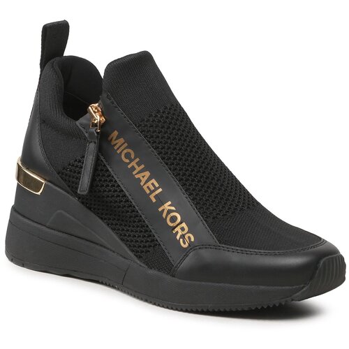 Michael Kors Visoke tenisice &amp;#039;WILLIS&amp;#039; zlatna / crna Slike
