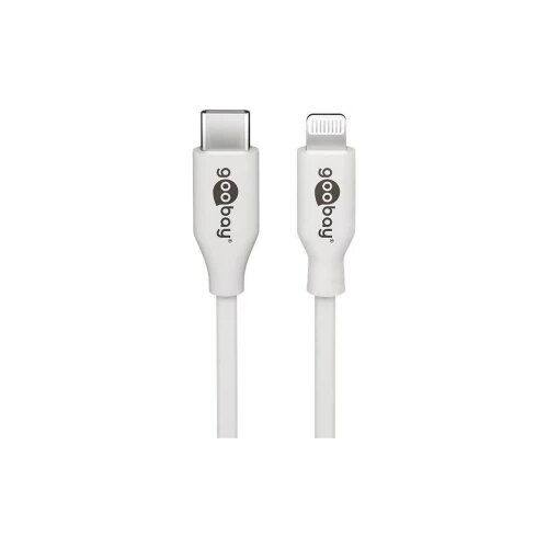 Goobay Podatkovni kabel/Kabel za punjenje [1x Mu&amp;scaron;ki konektor Apple Dock Lightning - 1x Mu&amp;scaron;ki konektor USB-C&amp;trade;] 1.0 m Bijela Slike