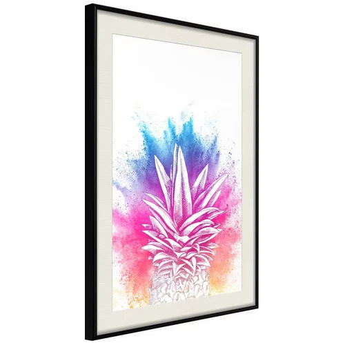  Poster - Rainbow Pineapple Crown 40x60