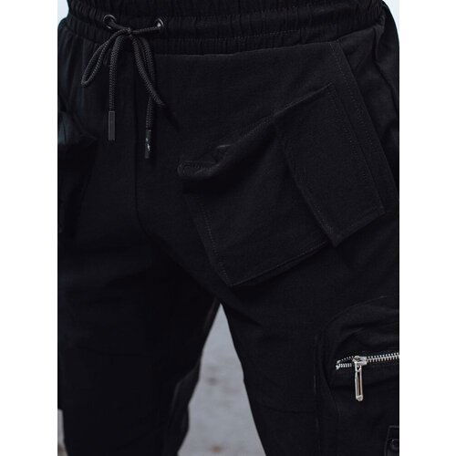 DStreet Men's Black Cargo Pants Slike