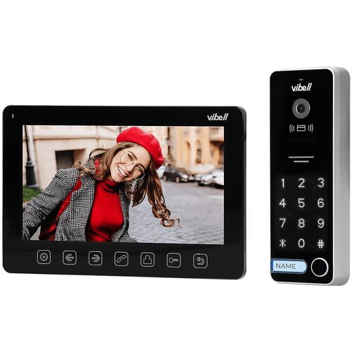 Vibell Video interfon 7" Alcor set, Crni Cijene