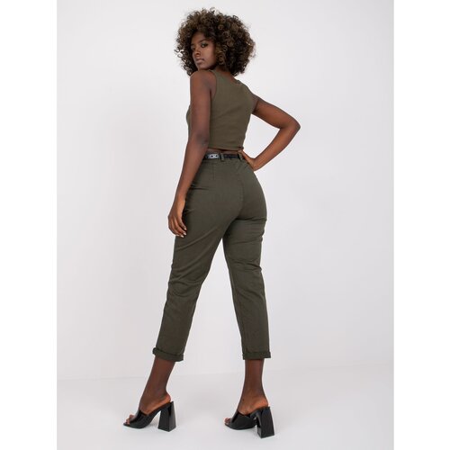 Fashion Hunters Cotton pants for women Moorea Slike