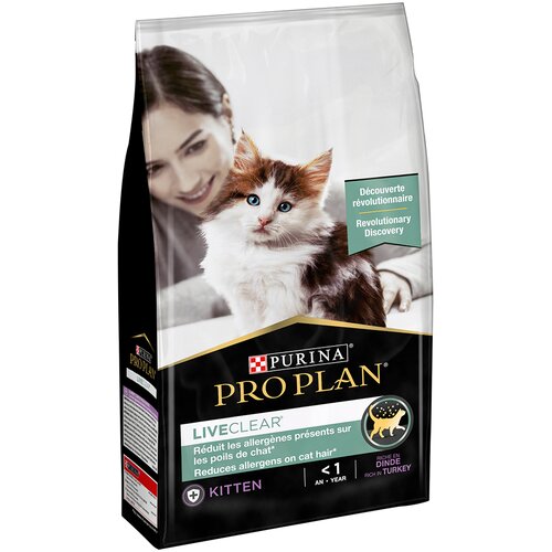 Purina PRO PLAN LiveClear Kitten puran - Varčno pakiranje: 2 x 1,4 kg Cijene