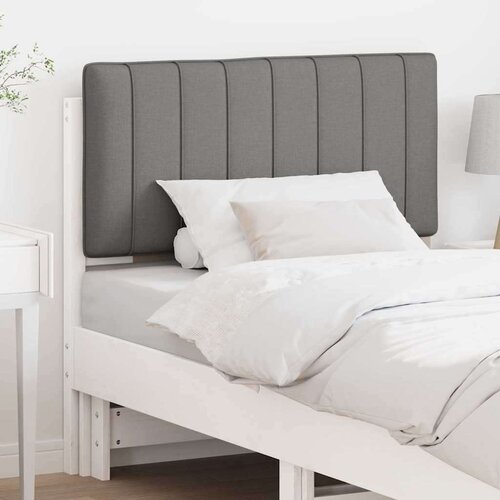  Tapecirani uzglavlje s uzglavljem Bijela i svijetlo siva 90 cm Cijene