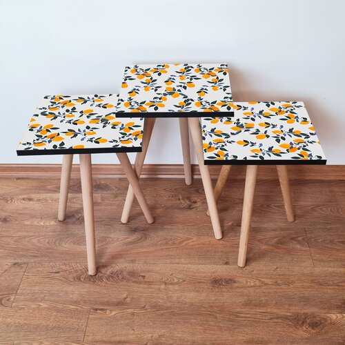 Hanah home set stolića za kafu 3Shp158, 3 dijela, &scaron;areni Cijene