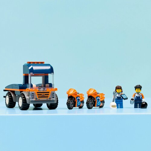 Lego LEGO&amp;reg; City - Transportno vozilo za motorje (60491) Slike