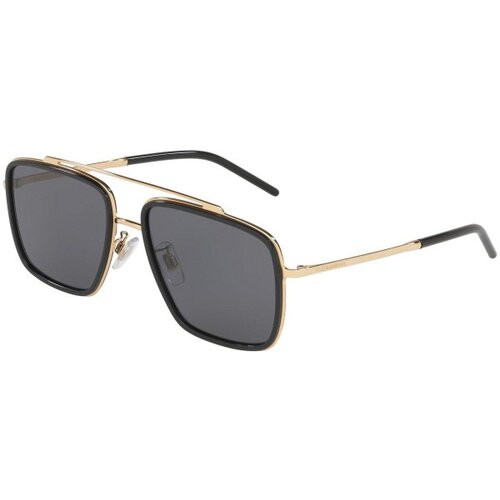 Dolce & Gabbana DG2220 02/81 Polarized ONE SIZE (57) Črna/Siva Cene