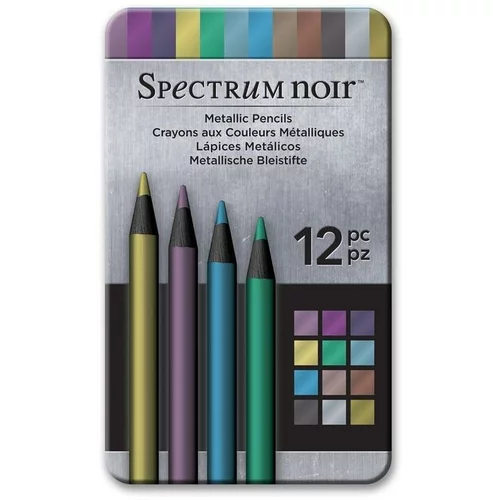 Crafters Companion Barvice Spectrum Noir Metallic, set 12, (20744414)