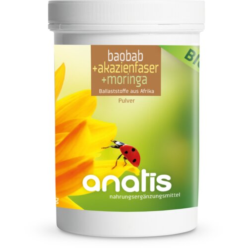BIO Baobab + vlakna akacije + moringa Bio - 360 g Cijene