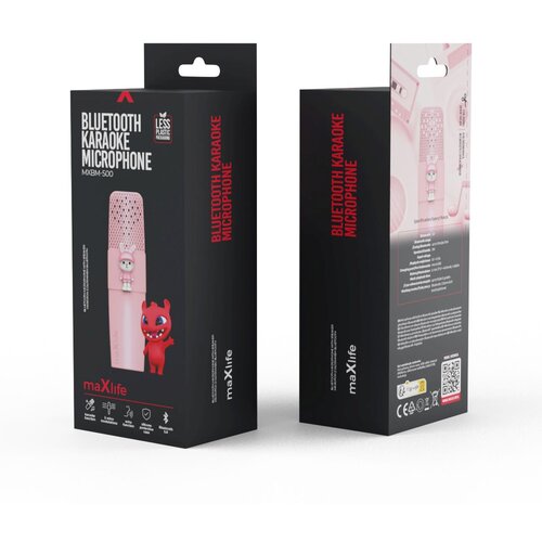 Maxlife MIKROFON SA ZVUČNIKOM MAXLIFE MXBM-500 PINK Cijene