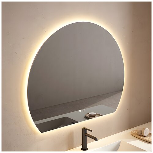 VISO kopalni&amp;scaron;ko ogledalo z LED osvetlitvijo Eclis 110 Round Plus 62539, 110&amp;times;90 cm Slike