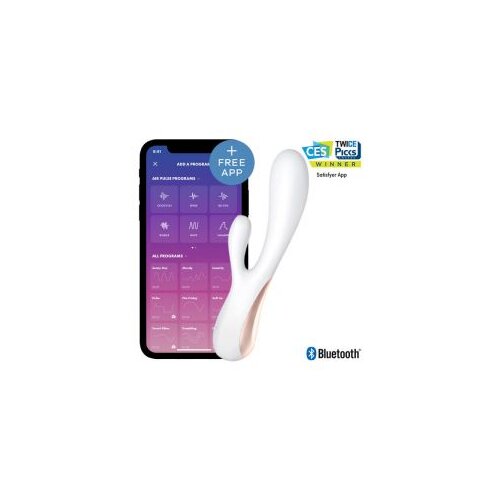 Satisfyer Rabbit vibrator Mono Flex APP bel Cene