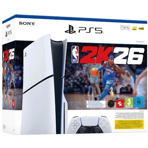 Sony igraća konzola PlayStation 5 + NBA 2K26 VCH Slike