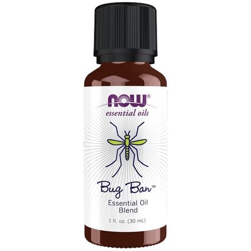 Now Foods Me&amp;scaron;anica eteričnih olj Bug Ban NOW (30 ml) Slike